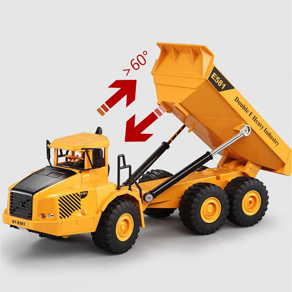 1:18 40CM 4WD Remote control toys Multi-function RC Car Articulated Dump Engineer Truck Kids Children Toys radio control car