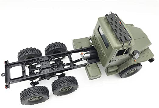 NEW toy 1:16 2.4G 6WD WPL B-36 B36 VS C24 B-24 Ural Rc army Car Military rc Truck outdoor Rock Crawler Command Vehicle RTR
