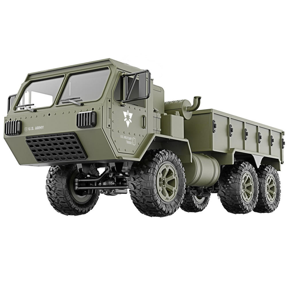 LeadingStar Fayee FY004A 1/16 2.4G 6WD Rc Car Proportional Control US Army Military Truck RTR Model Toys
