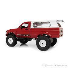RC C-24 4WD 1:16 RC Car Off Road Crawler Climbing Toys with Headlight Remote Control Vehicle Buggy Toys for Kids Gift RTR