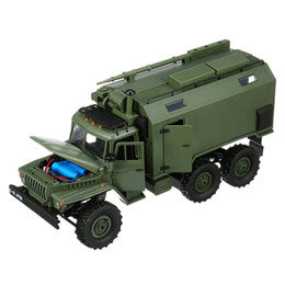 NEW toy 1:16 2.4G 6WD WPL B-36 B36 VS C24 B-24 Ural Rc army Car Military rc Truck outdoor Rock Crawler Command Vehicle RTR